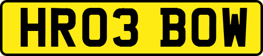 HR03BOW
