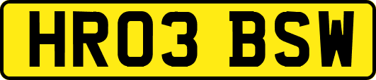 HR03BSW