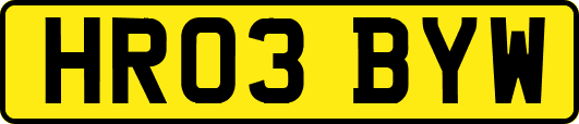 HR03BYW