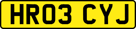 HR03CYJ