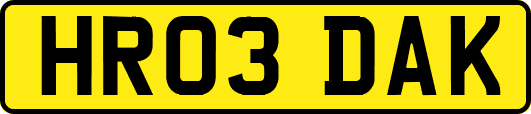 HR03DAK