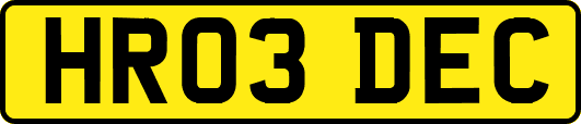 HR03DEC