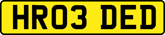 HR03DED