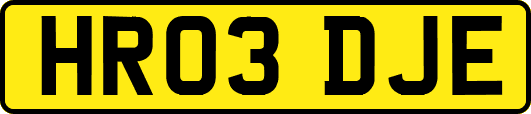 HR03DJE