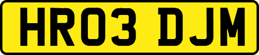 HR03DJM