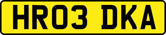 HR03DKA