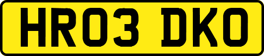 HR03DKO