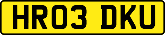 HR03DKU