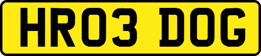 HR03DOG