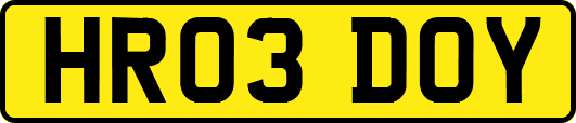 HR03DOY