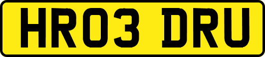 HR03DRU