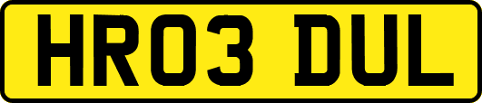 HR03DUL