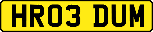 HR03DUM