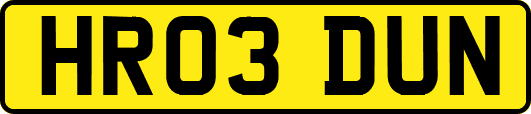 HR03DUN