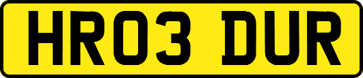 HR03DUR