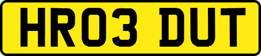 HR03DUT