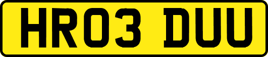 HR03DUU