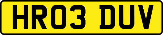 HR03DUV