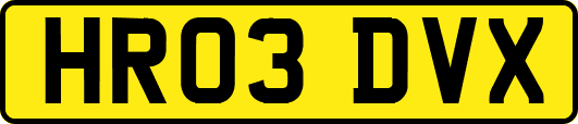 HR03DVX