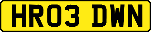 HR03DWN