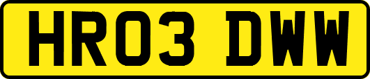 HR03DWW