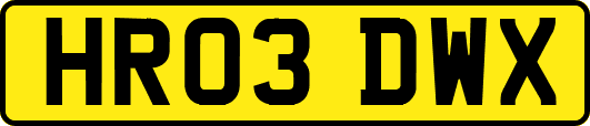 HR03DWX