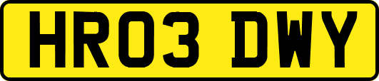HR03DWY