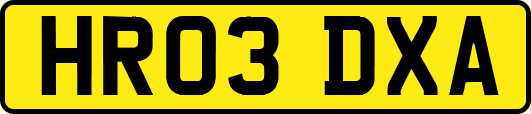 HR03DXA