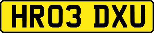 HR03DXU