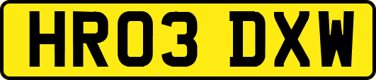 HR03DXW