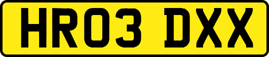 HR03DXX