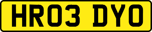 HR03DYO