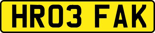 HR03FAK
