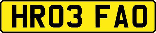 HR03FAO