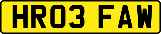 HR03FAW