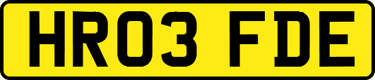HR03FDE