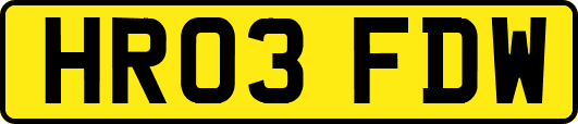 HR03FDW