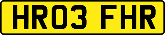 HR03FHR