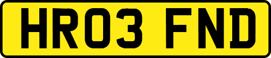 HR03FND