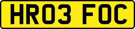 HR03FOC