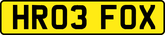 HR03FOX