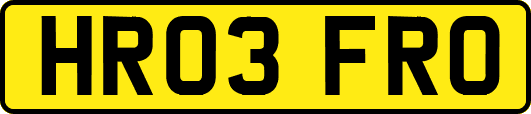 HR03FRO