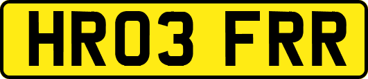 HR03FRR