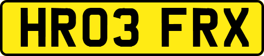 HR03FRX