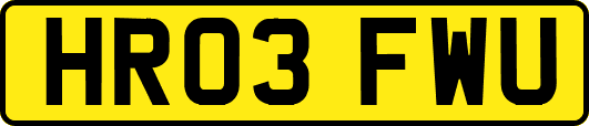 HR03FWU