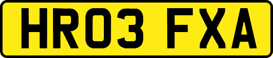 HR03FXA