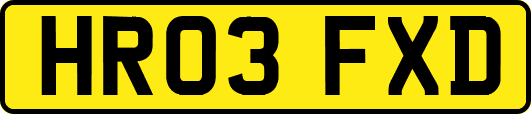 HR03FXD