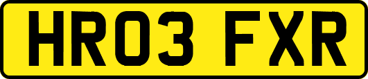 HR03FXR