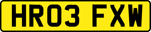 HR03FXW