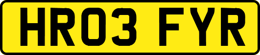HR03FYR